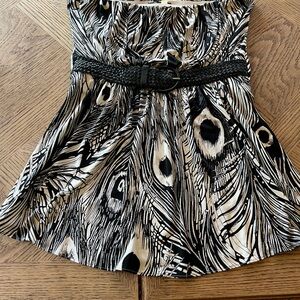 Sky Strapless Top Size L